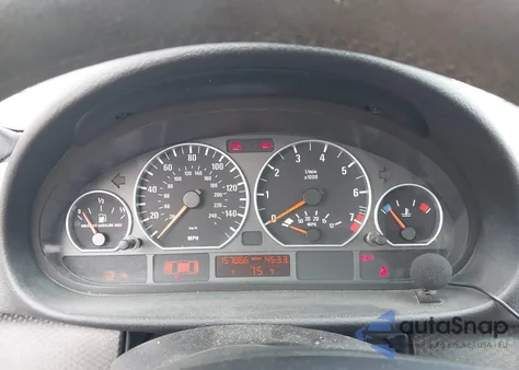 2004 BMW 330Ci из США, поврежденный, VIN WBABD53424PD98513